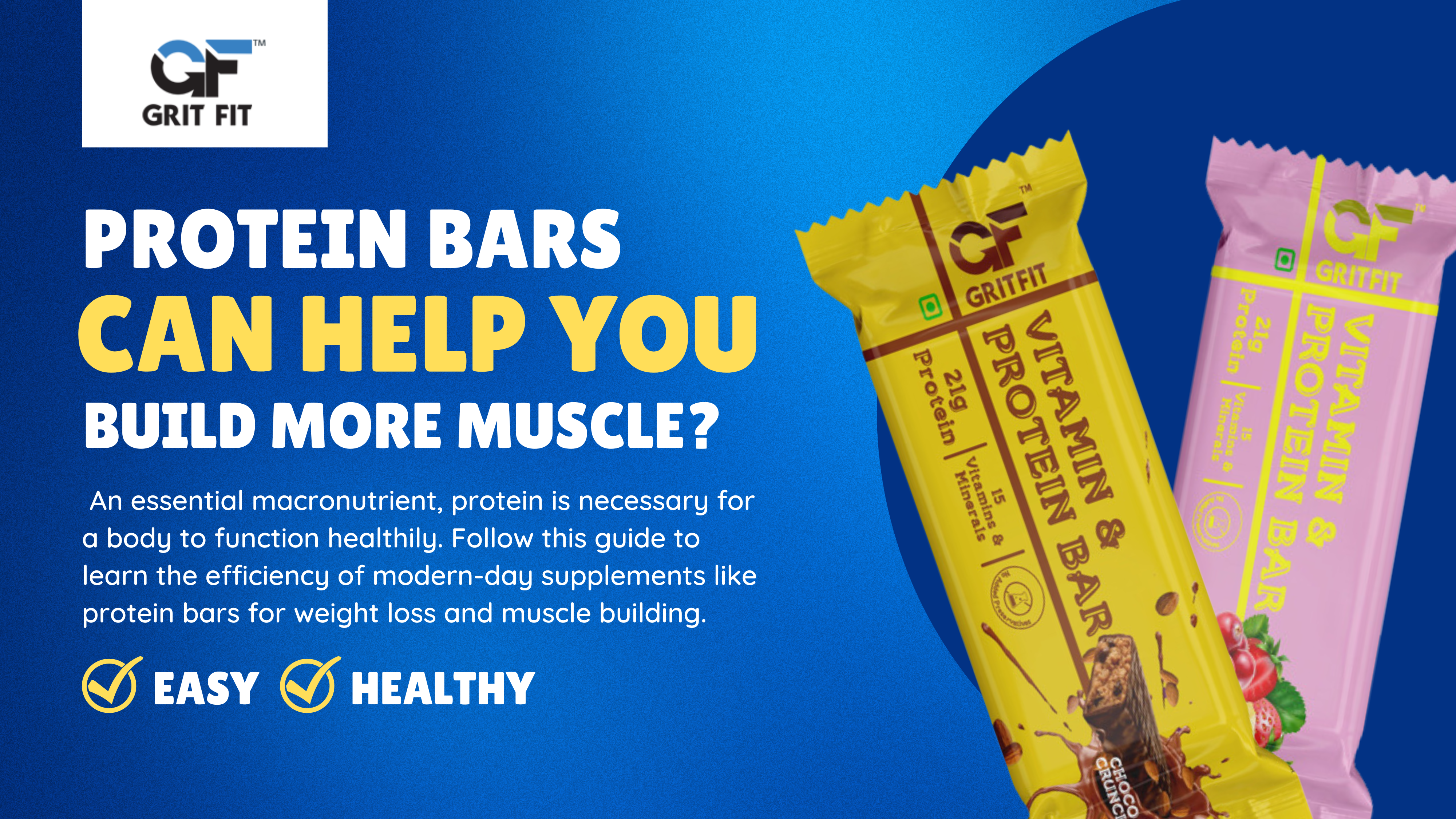 Protein Bars Can Help You Build More Muscle